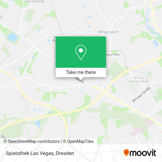 Карта Spielothek Las Vegas