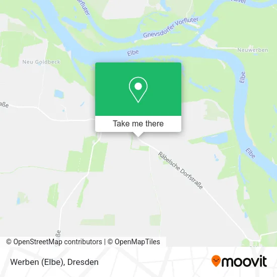 Карта Werben (Elbe)