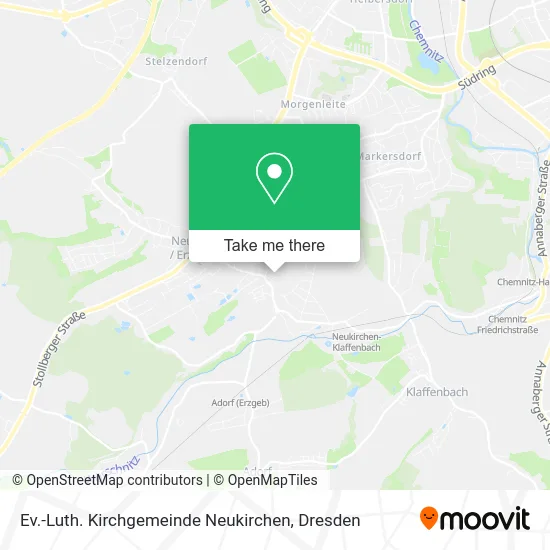 Карта Ev.-Luth. Kirchgemeinde Neukirchen