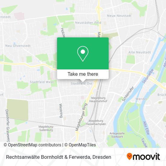 Карта Rechtsanwälte Bornholdt & Ferwerda