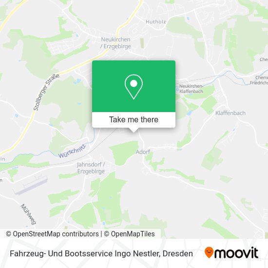 Карта Fahrzeug- Und Bootsservice Ingo Nestler