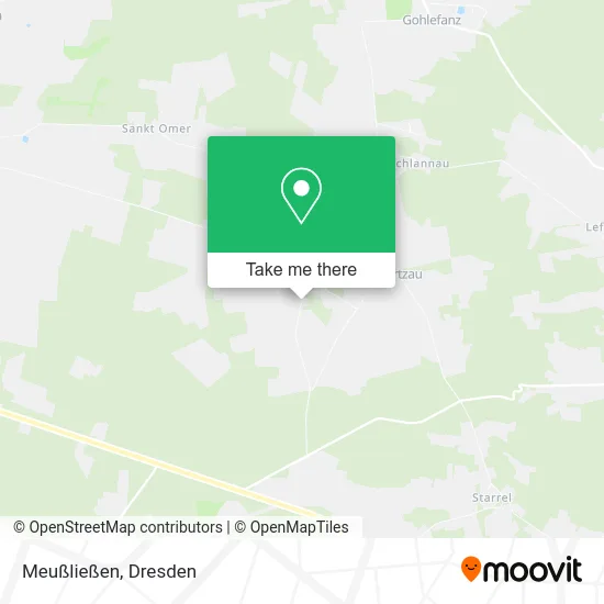 Карта Meußließen