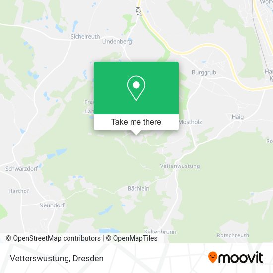Карта Vetterswustung