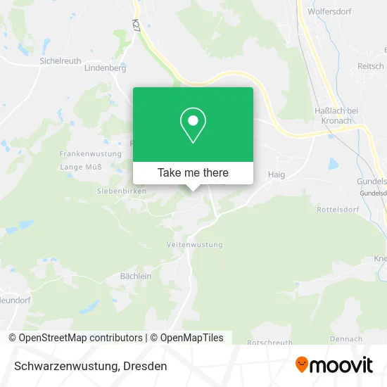 Карта Schwarzenwustung