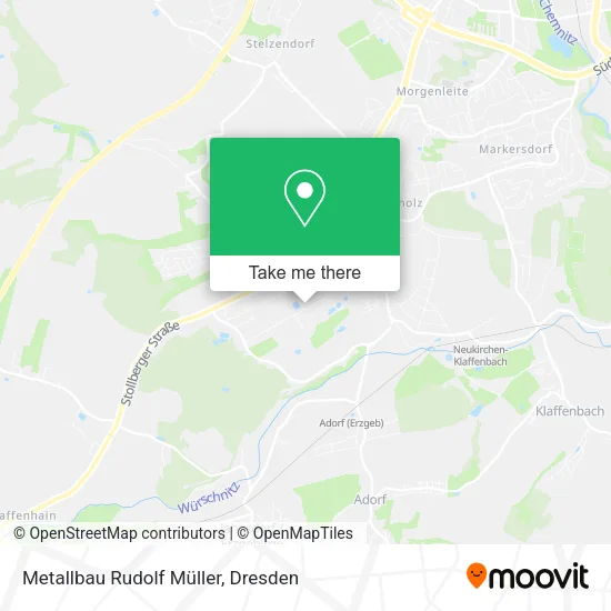 Карта Metallbau Rudolf Müller