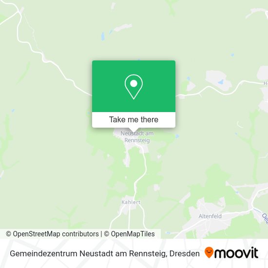 Карта Gemeindezentrum Neustadt am Rennsteig