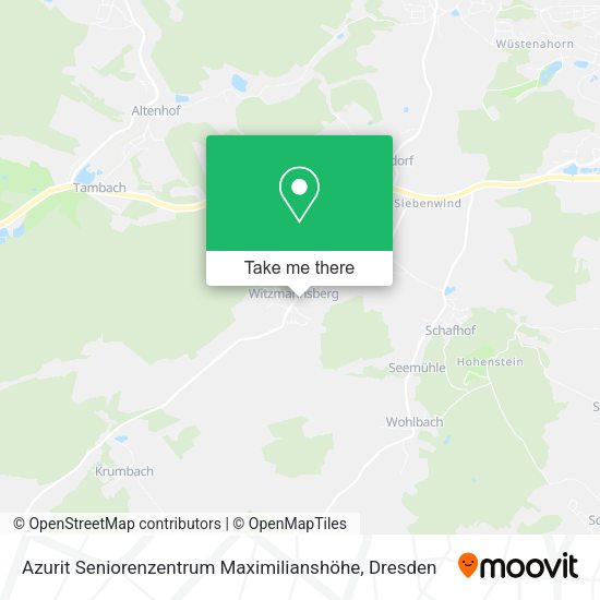 Карта Azurit Seniorenzentrum Maximilianshöhe