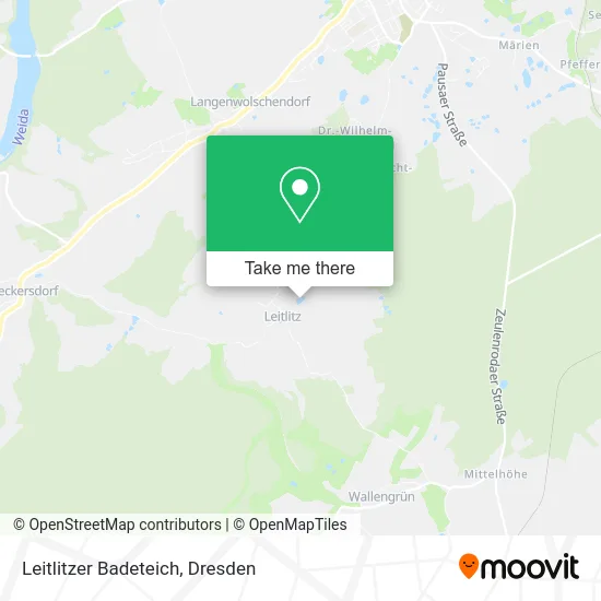 Карта Leitlitzer Badeteich