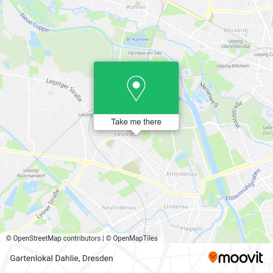 Карта Gartenlokal Dahlie