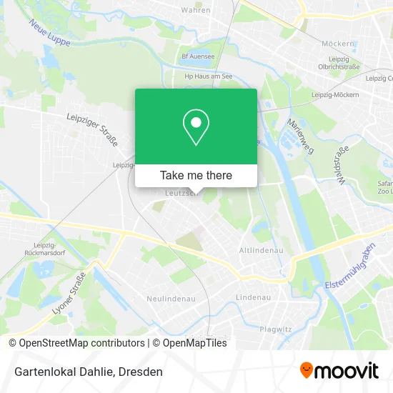 Карта Gartenlokal Dahlie