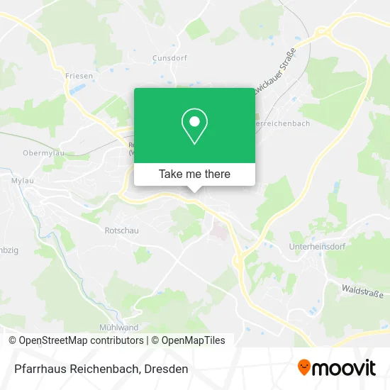 Карта Pfarrhaus Reichenbach