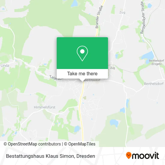 Карта Bestattungshaus Klaus Simon