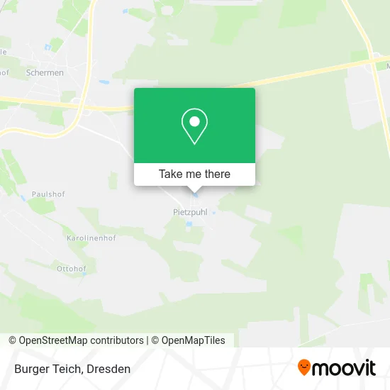 Карта Burger Teich
