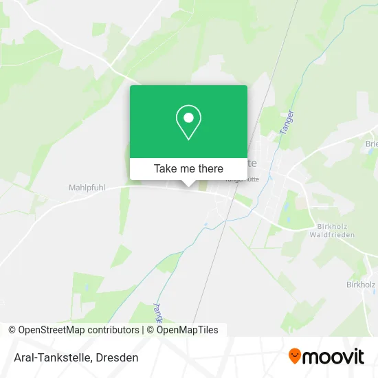 Карта Aral-Tankstelle
