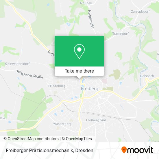 Карта Freiberger Präzisionsmechanik