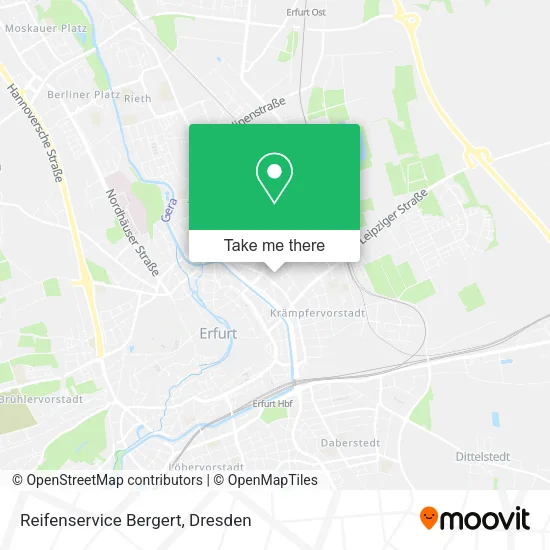 Карта Reifenservice Bergert