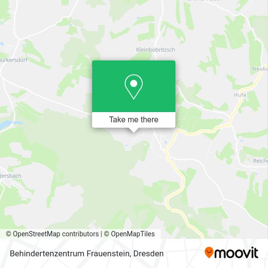 Карта Behindertenzentrum Frauenstein