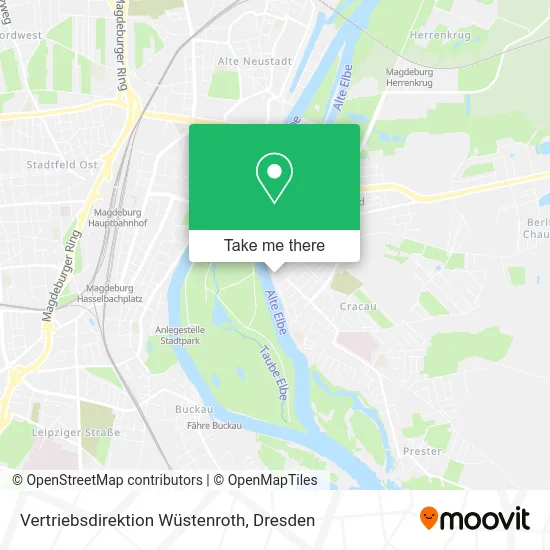 Карта Vertriebsdirektion Wüstenroth