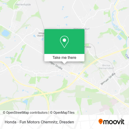 Карта Honda - Fun Motors Chemnitz