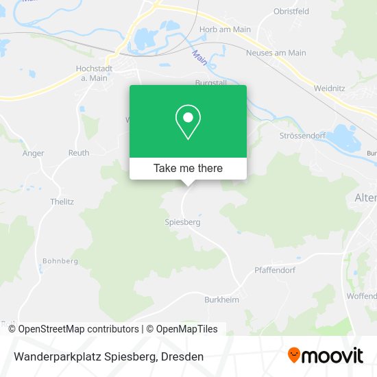 Карта Wanderparkplatz Spiesberg