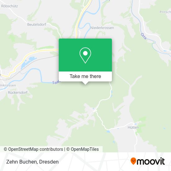 Карта Zehn Buchen