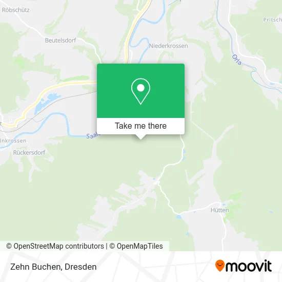 Карта Zehn Buchen
