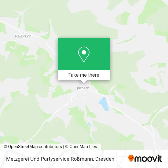 Карта Metzgerei Und Partyservice Roßmann