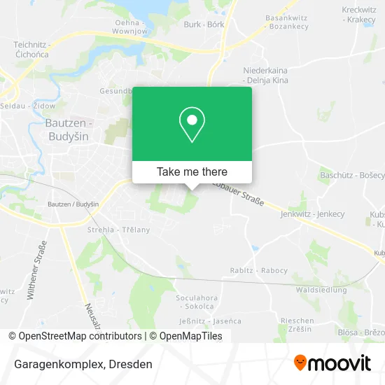 Карта Garagenkomplex