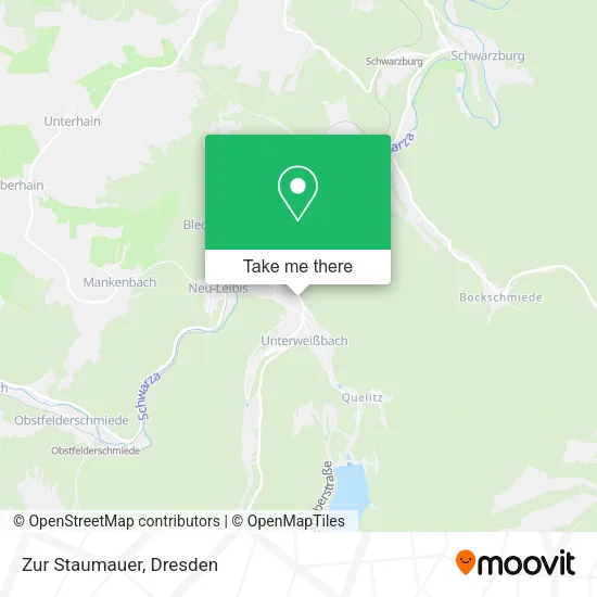 Карта Zur Staumauer