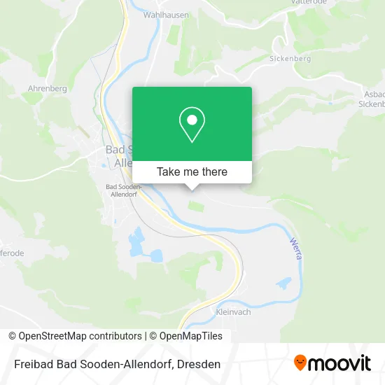 Карта Freibad Bad Sooden-Allendorf