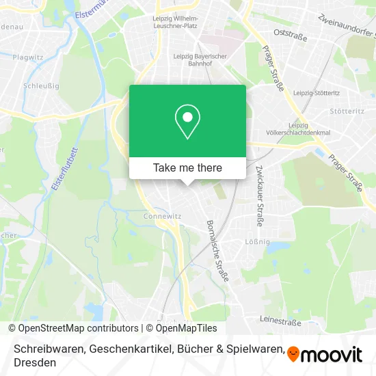 Карта Schreibwaren, Geschenkartikel, Bücher & Spielwaren