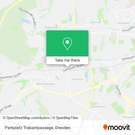 Карта Parkplatz Trabantpassage