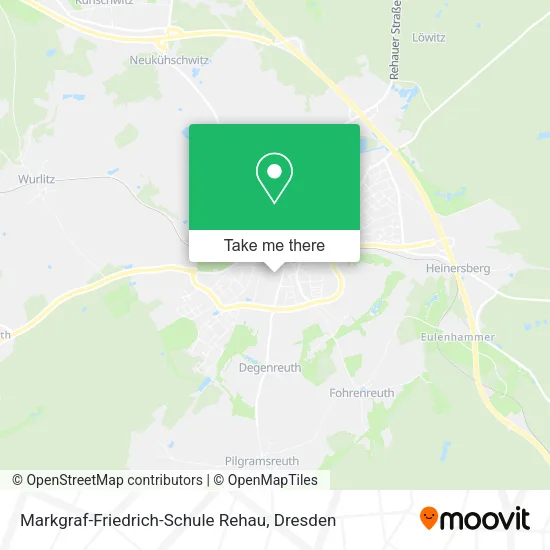 Карта Markgraf-Friedrich-Schule Rehau