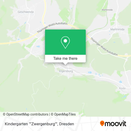 Карта Kindergarten ""Zwergenburg""