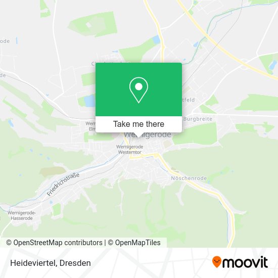 Карта Heideviertel