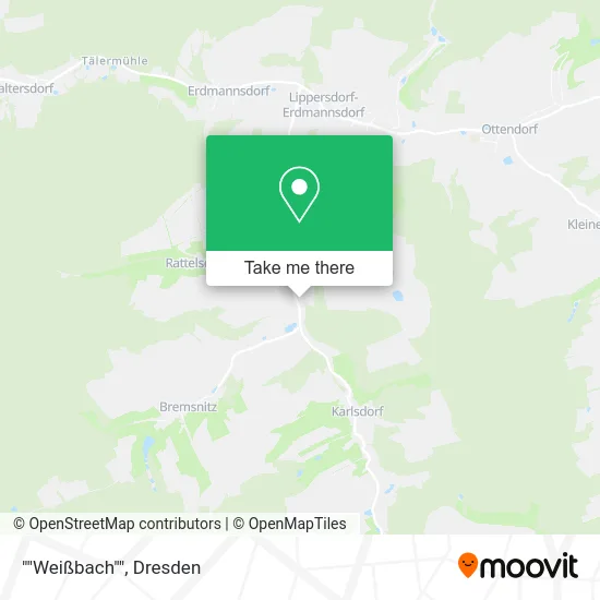 Карта ""Weißbach""
