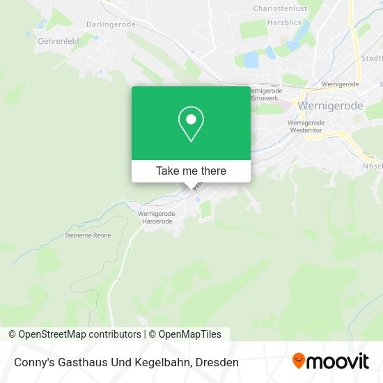 Карта Conny's Gasthaus Und Kegelbahn