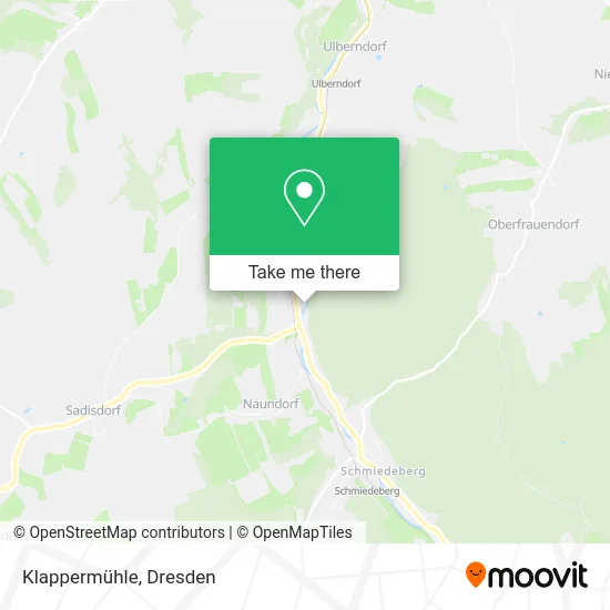 Карта Klappermühle