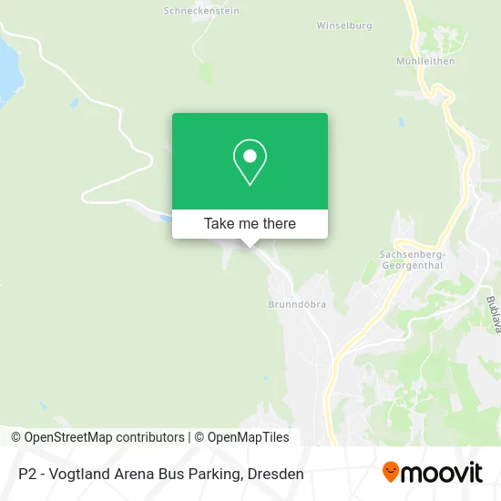 Карта P2 - Vogtland Arena Bus Parking
