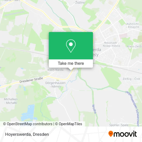 Карта Hoyerswerda