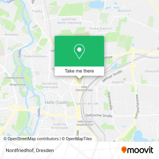 Карта Nordfriedhof