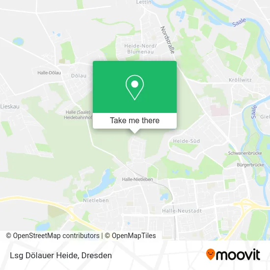 Карта Lsg Dölauer Heide