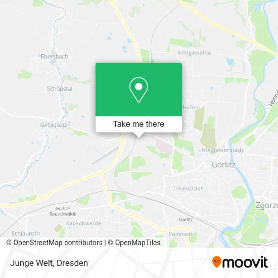 Карта Junge Welt