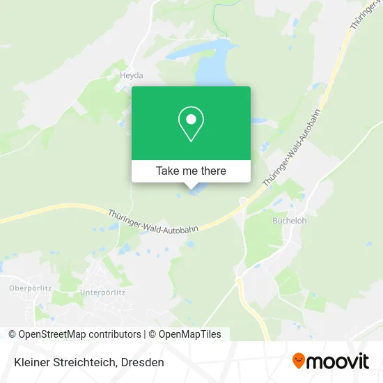 Карта Kleiner Streichteich
