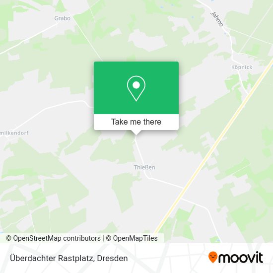 Карта Überdachter Rastplatz