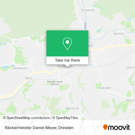 Карта Bäckermeister Daniel Meyer