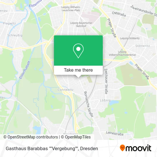 Карта Gasthaus Barabbas ""Vergebung""