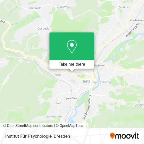 Карта Institut Für Psychologie