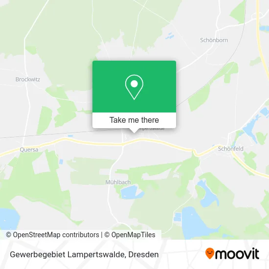 Карта Gewerbegebiet Lampertswalde