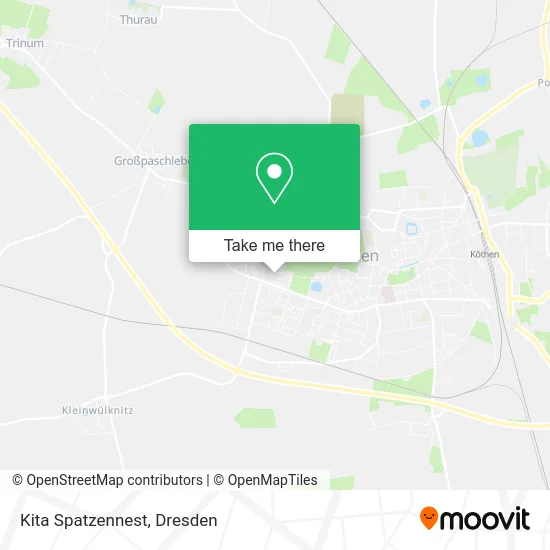 Карта Kita Spatzennest